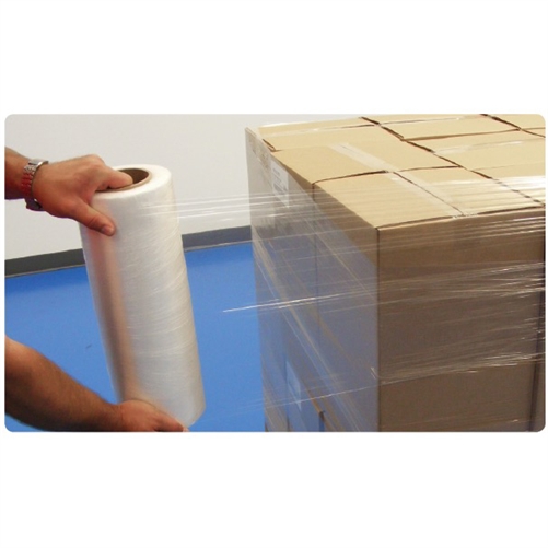80 Gauge CLEAR Stretch Film Pallet Wrap 18 x 1500' 4 Rolls / Case