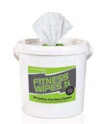 Berk International Fitness Wipes Bucket White