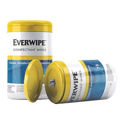 Essity Tork Everwipe Disinfectant Wipes, 75 Count, 6 per Case, Lemon Scent