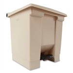 Rubbermaid Commercial Legacy Step-On Container 8 Gal Beige