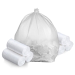 PolyTech High-Density Trash Bags 24x33 (12-16 gallon) .08MIC NAT 1000/BX