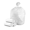 PolyTech Linear Low Density Trash Bags 38x58 (60 gallon) .8MIL WHITE 100/BX