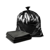 PolyTech Linear Low Density Trash Bags 45x52 (55-60 gallons) 1.3MIL Black 100/BX