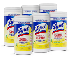 Lysol Wipes 80/ Canister 6/CS