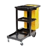 Rubbermaid Commercial Janitor Cart with 25 Gallon Bag