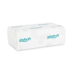 Windsoft C-Fold Paper Towels, 1-Ply, 12 Packs