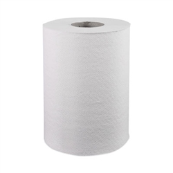 Windsoft Hardwound Roll Towels, 1-Ply, 12 Rolls